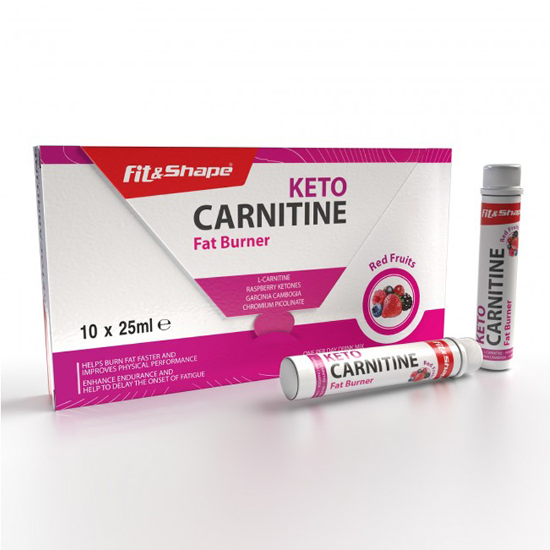 L-Καρνιτίνη KETO CARNITINE Fat Burner - 10x25ml