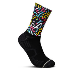 Αθλητικές Κάλτσες Run your feet off 2 – Multicolor Random