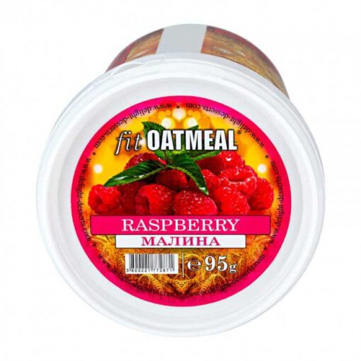 Γεύμα Βρώμης με Πρωτεΐνη fit Oatmeal 95gr της Fit & Shape Wild Raspberries