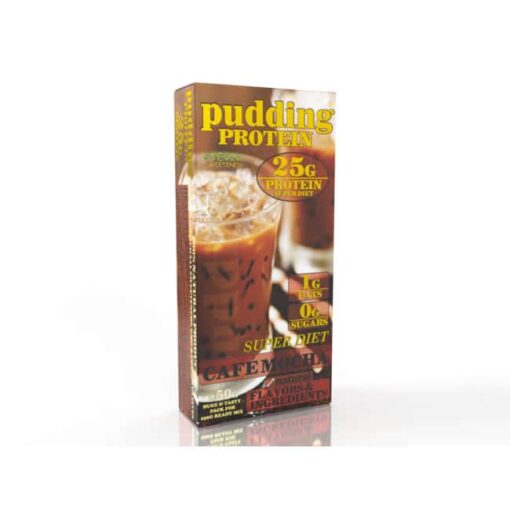 Γεύμα Πρωτεΐνης Protein Pudding Super Diet 50gr της Fit & Shape Cafe Mocha