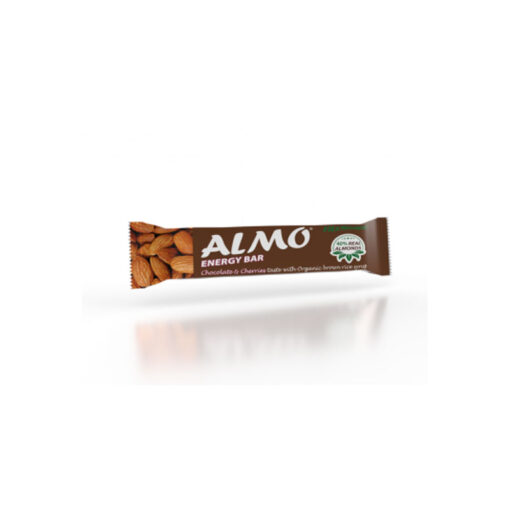 Ενεργειακή Μπάρα ALMO® με 40% αμύγδαλα (40γρ.) Σοκολάτακεράσι