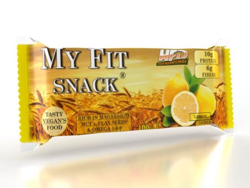 Ενεργειακή Μπάρα Πρωτεΐνης-MY FIT SNACK Flapjack 100gr της Fit Shape Lemon