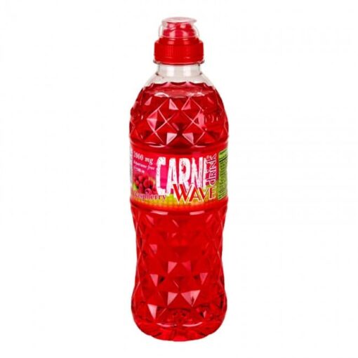 Ενεργειακό Ποτό με Καρνιτίνη CARNI ® WAVE DRINK 2000 500ml της Fit & Shape Raspberry