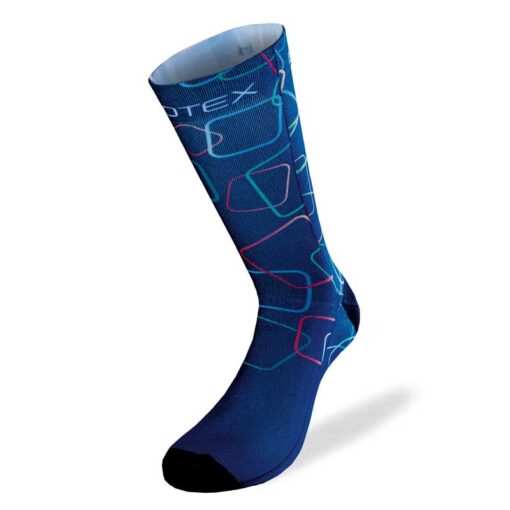 Κάλτσες Αθλητικές Smart Quadri της Biotex Μπλε