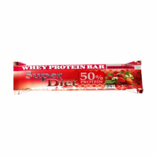Μπάρα Πρωτεΐνης 50% SUPER DIET® 50gr της Fit & Shape Wild Strawberries