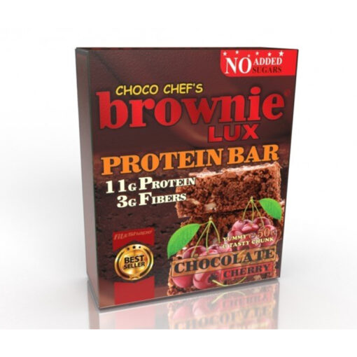Μπάρα Πρωτεΐνης BROWNIE LUX ® Chocolate Cherries 50g