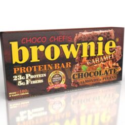 Μπάρα Πρωτεΐνης BROWNIE ® 100gr της Fit & Shape Caramel