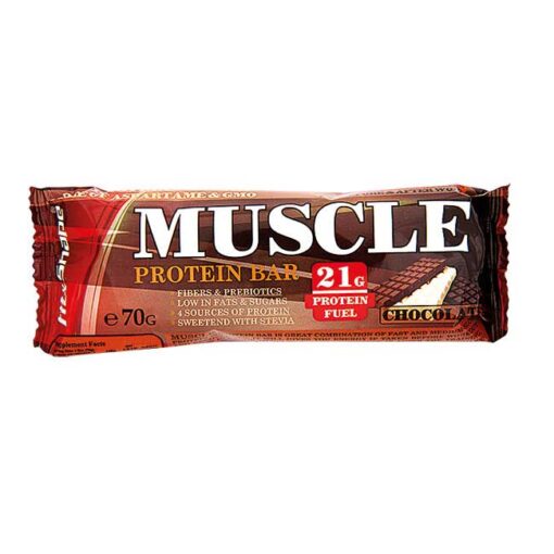 Μπάρα Πρωτεΐνης MUSCLE ® 70gr της Fit & Shape Chocolate