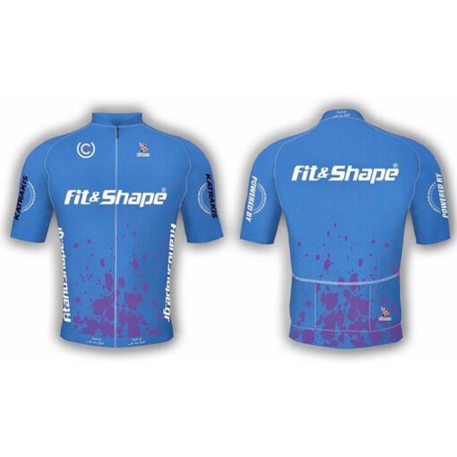 Μπλούζα Ποδηλασίας Jersey Splash Blue