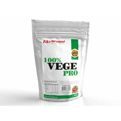 Πρωτεΐνη σε Σκόνη 500gr (zipper bag) – Fit & Shape – 100% VEGE Pro