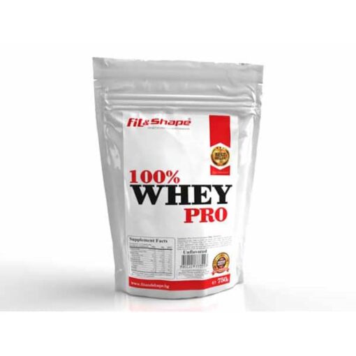 Πρωτεΐνη σε Σκόνη 750gr (zipper bag) – Fit & Shape – 100% WHEY Pro