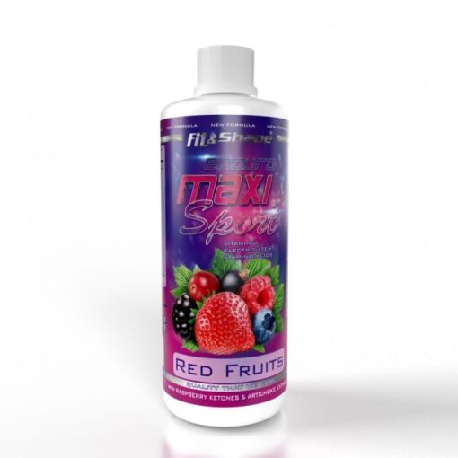 Υποτονικό Ποτό σε Υγρό MaxiSport® Endurance 1000ml της Fit & Shape Red Fruits