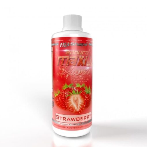 Υποτονικό Ποτό σε Υγρό MaxiSport® Endurance 1000ml της Fit & Shape Strawberry